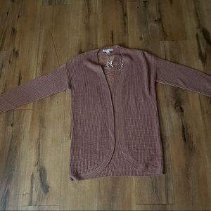 Mauve cardigan